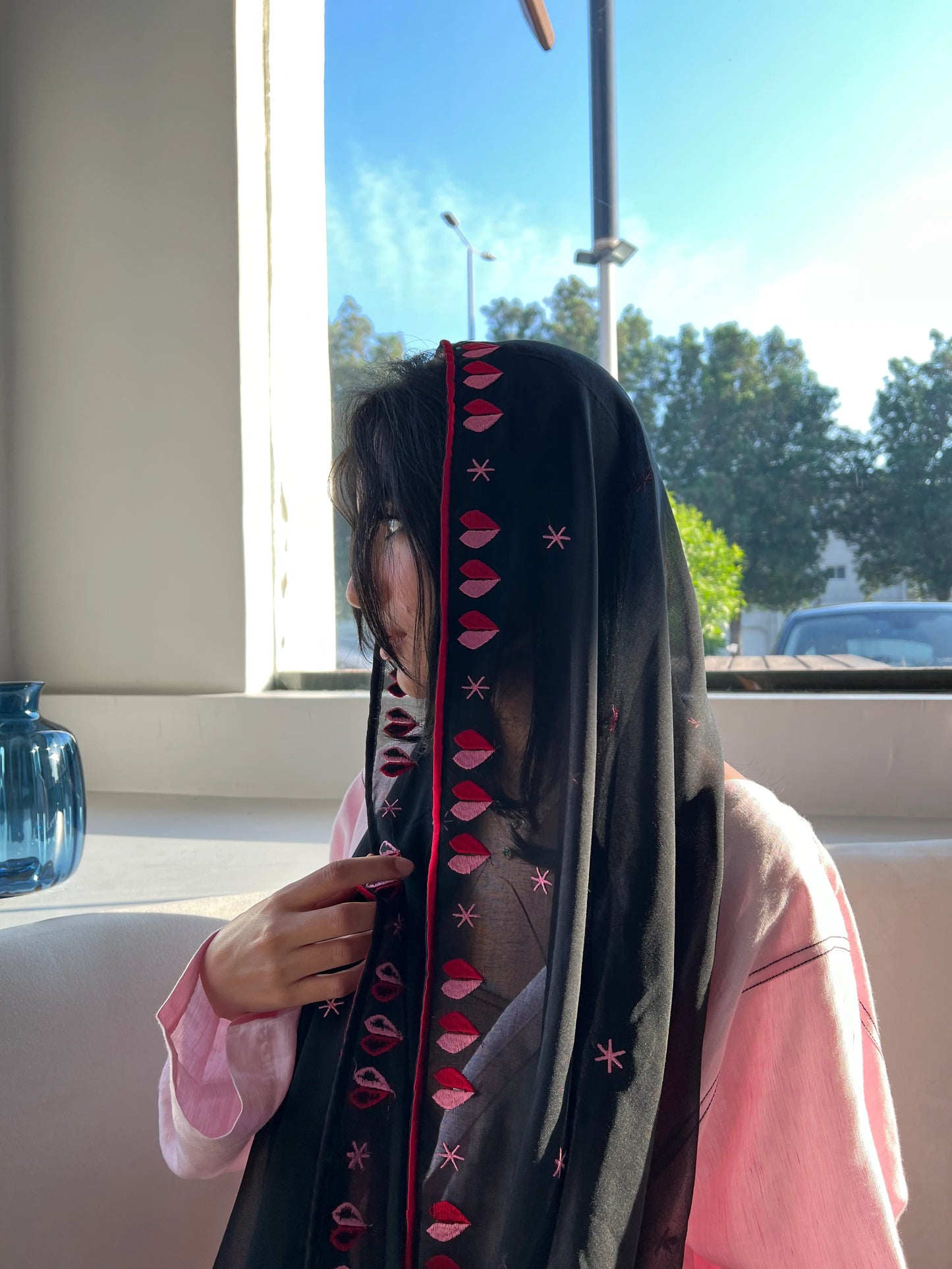 Queen of Hearts Scarf