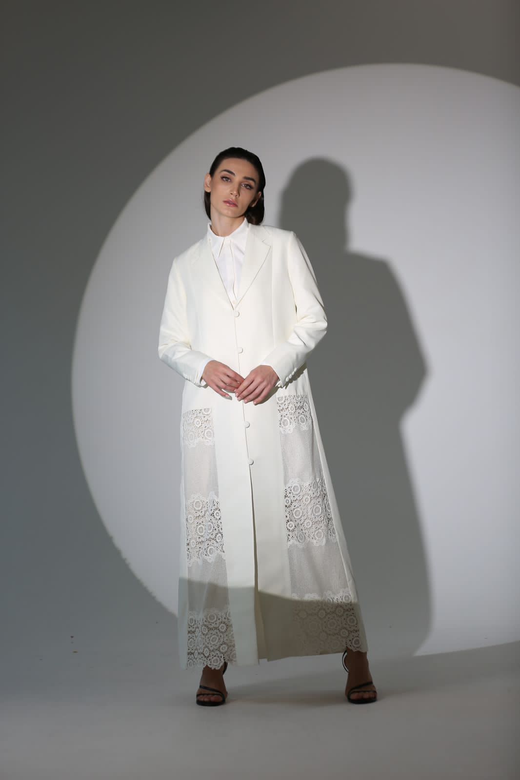 Crochet Detailed Blazer