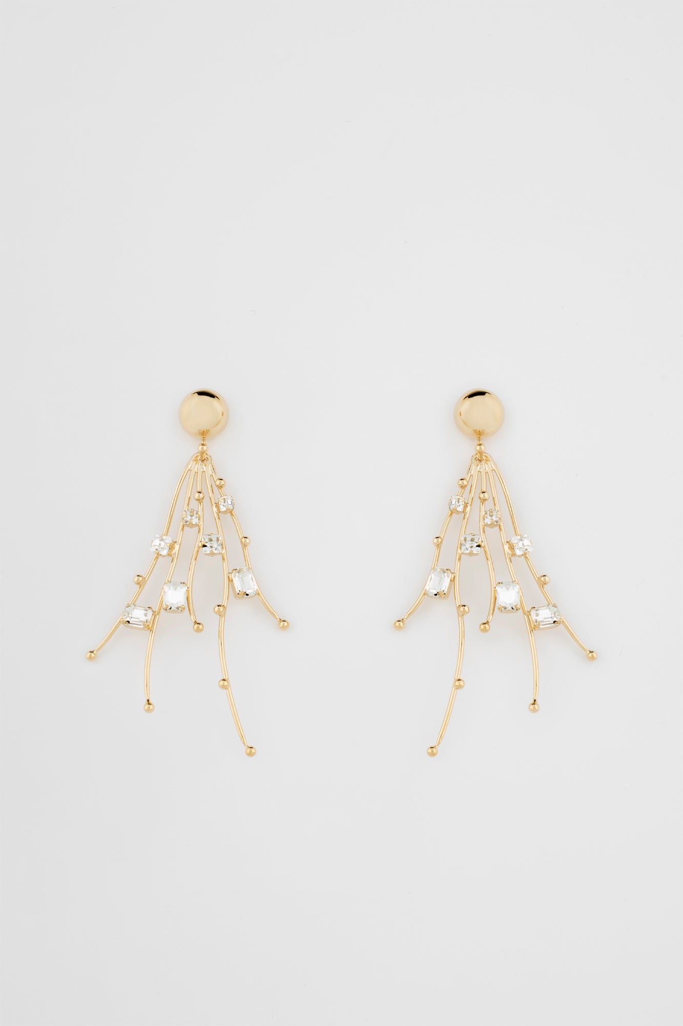 SHUAA EARRINGS GOLD